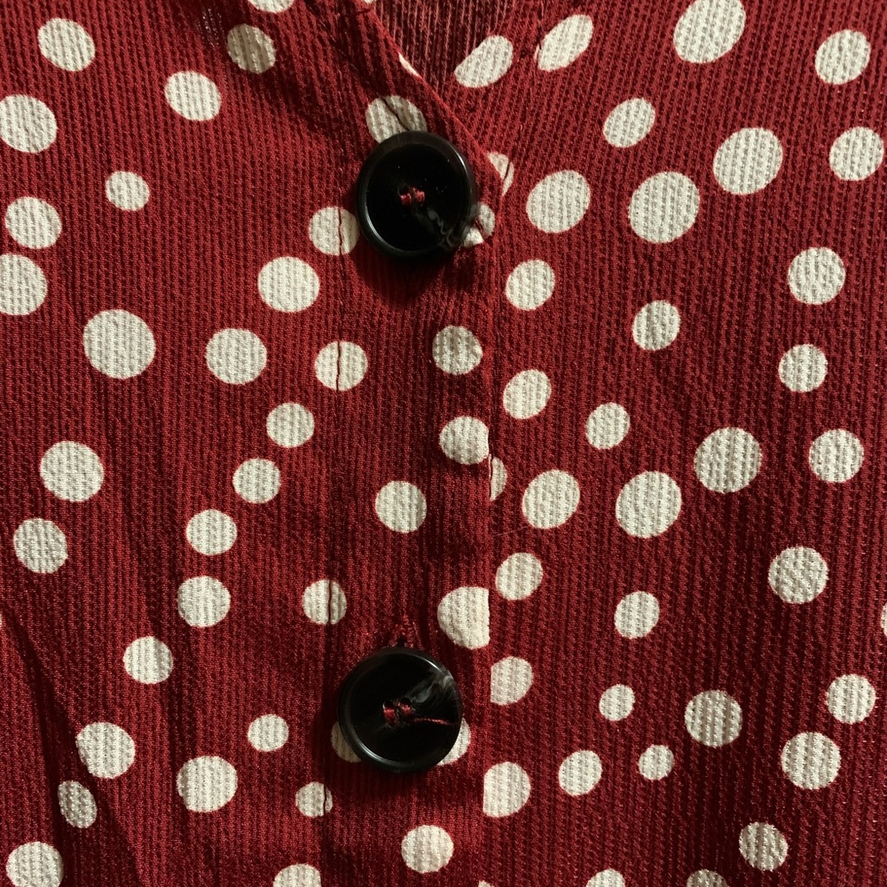 Polka Dot bell-bottom jumpsuit